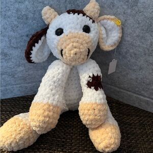 Adorable Plush Cow Toy